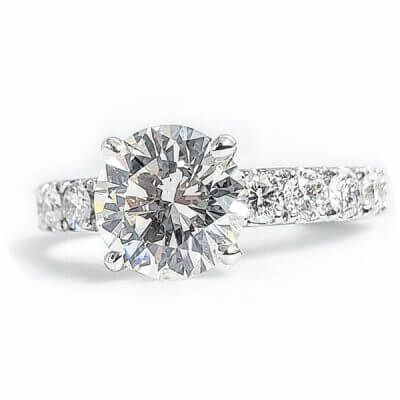 Round Side Stone Large